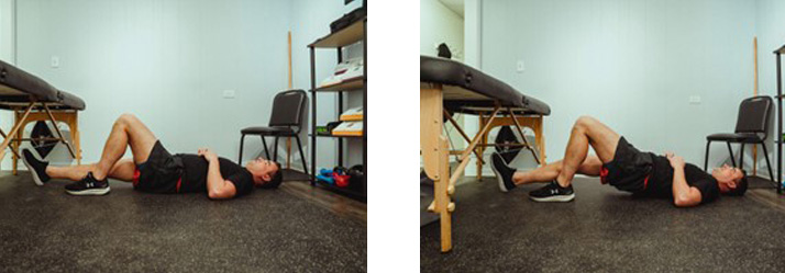 Chiropractic Walker MI Single Leg Pelvic Raise